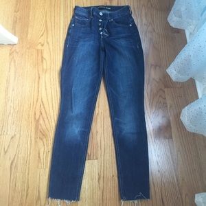 High waisted express jeans